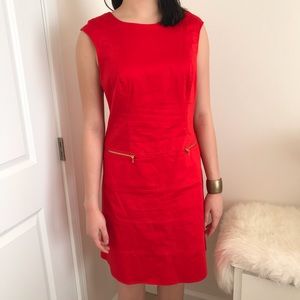 📍SOLD📍Calvin Klein Red Sheath